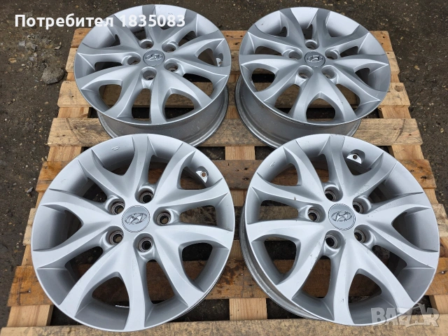 Лети джанти 16ки 5х114.3 Hyundai, Kia, снимка 2 - Гуми и джанти - 53499394
