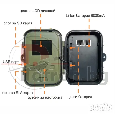 Ловна камера, снимка 4 - Екипировка - 49003747