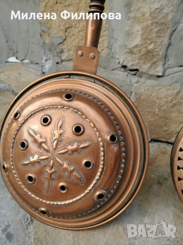 Антични нагреватели за легло, снимка 3 - Антикварни и старинни предмети - 39890572