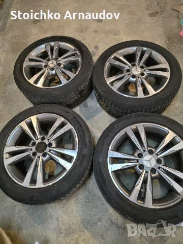 Джанти 17" със Зимни гуми и датчици от Mercedes E200 w212