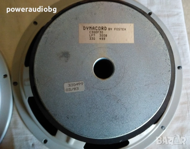 Американски Профи 12 инча говорител Dynacord Fostex LFT 3008 - 300W/600W - 8 OHM - 1бр., снимка 6 - Тонколони - 53649005