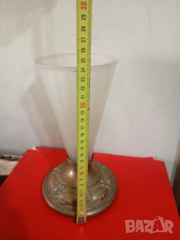 Винтидж ваза за сухи цветя, снимка 3 - Други ценни предмети - 53642446