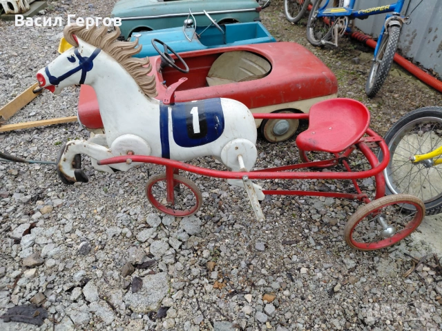 Колички с педали, снимка 9 - Антикварни и старинни предмети - 53394658