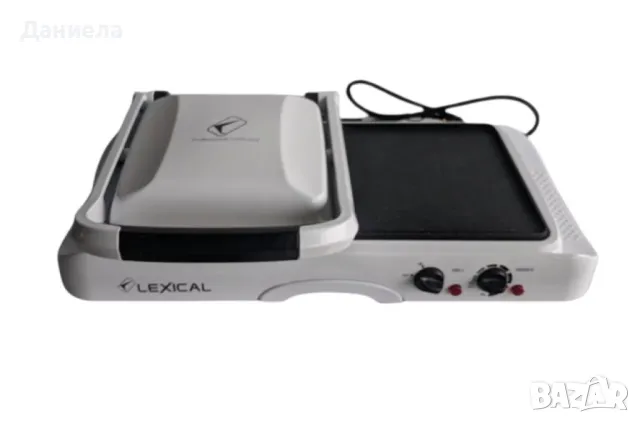 Грил преса и скара 3 в 1 Lexical LSM-2550-1; 2 години гаранция, снимка 4 - Други стоки за дома - 48517278