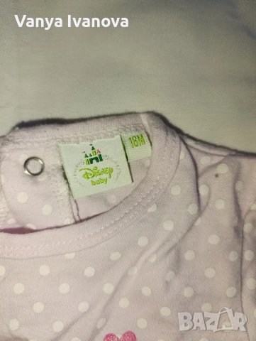  Disney  лилав ромпър с далматинци, снимка 4 - Бебешки гащеризони - 48843397