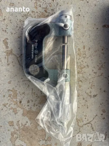 микрометър MITUTOYO  0-25 мм.