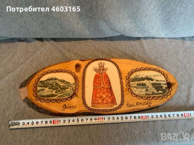 дървено пано за стена , снимка 2 - Пана - 53223606