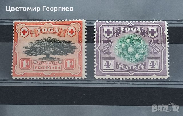 Тонга 1897 г., снимка 1 - Филателия - 41931319