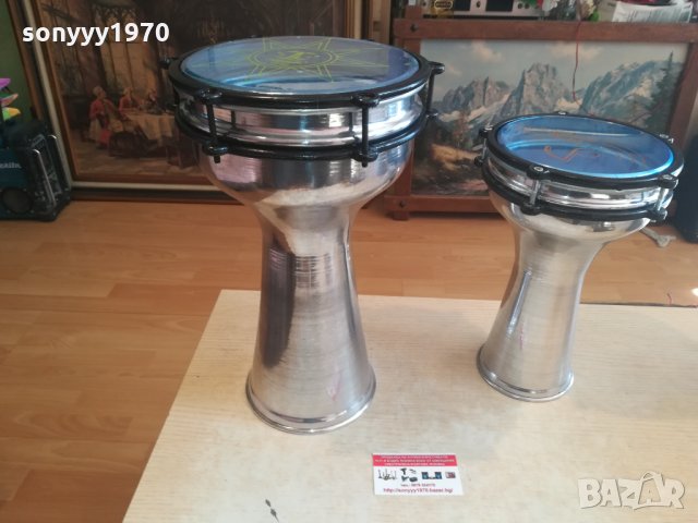 ТАРАМБУКИ ИНОКС ДВА РАЗМЕРА 40СМ ИЛИ 30СМ 2402221718, снимка 2 - Ударни инструменти - 35905238