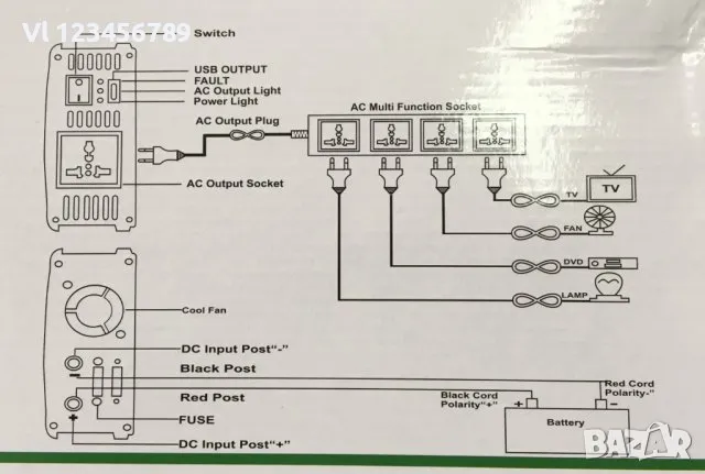 UPS на UKC -1300А /800A; 1800 A/, снимка 5 - UPS захранвания - 47814660