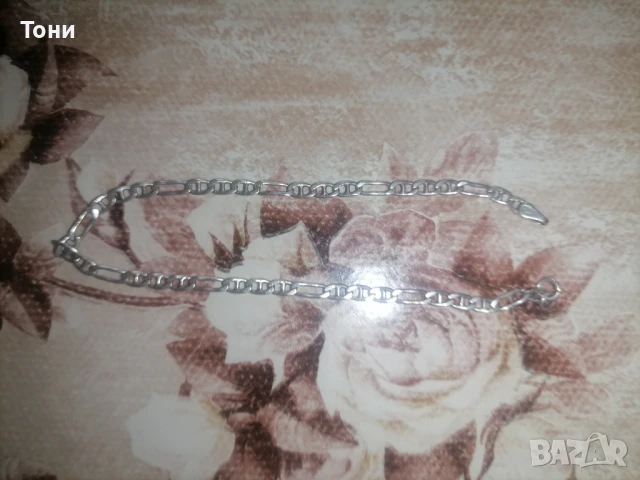 Сребърна Гривничка Нова , снимка 2 - Гривни - 50470578