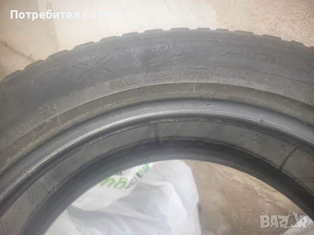Зимни гуми Michelin Alpin 5 17-ки, снимка 5 - Гуми и джанти - 52433454