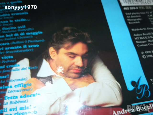 ANDREA BOCELLI CD 1403241223, снимка 9 - CD дискове - 44759870