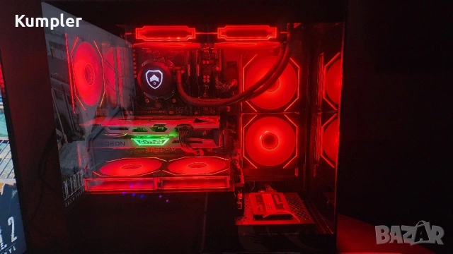 Мощен гейминг компютър Ryzen 5 5600 / RX 6600 XT + пълен комплект, снимка 3 - Геймърски - 53056249
