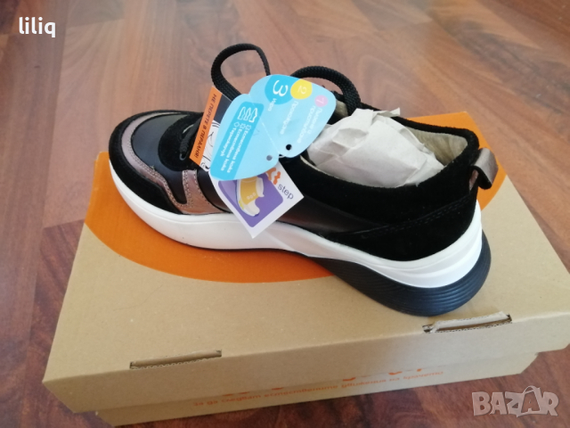 Страхотни сникърси естествена кожа , снимка 3 - Дамски ежедневни обувки - 36218291