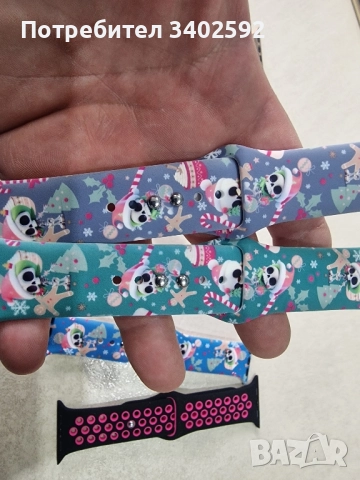 Каишки за часовници apple watch 38/40/42/44mm, снимка 5 - Дамски - 51923326
