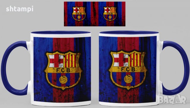 Чаша Барселона Barcelona Керамична, снимка 4 - Фен артикули - 34782963