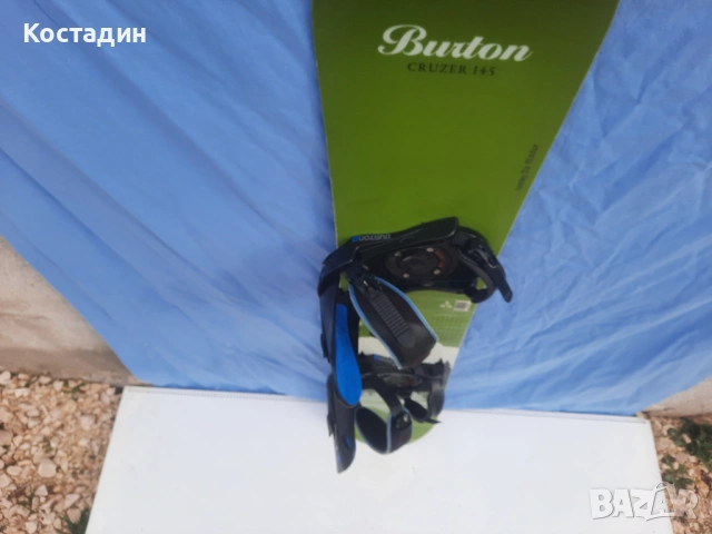 Сноуборд BURTON PROGRESSION CRUZER 145см. с автомати  , снимка 5 - Зимни спортове - 53524721