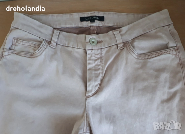 Светло розово / бежови  дънки / панталон - Marc O'Polo– М ( 28/34 ), снимка 3 - Панталони - 51725426