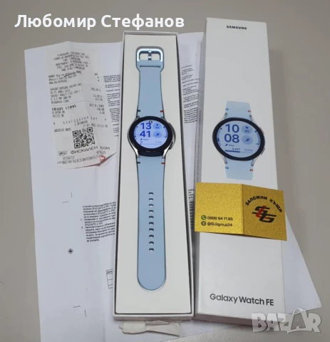 Смарт часовник SAMSUNG GALAXY FE R861 ,40 MM, GPS , снимка 2 - Смарт часовници - 50724812