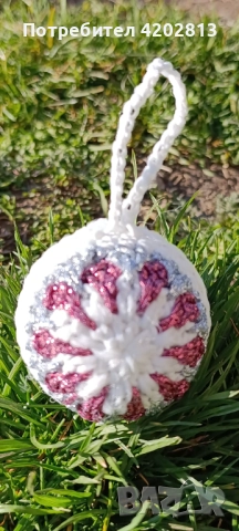 Ръчно изработени Коледни топки , снимка 5 - Декорация за дома - 52803864