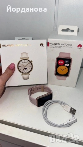 Смарт часовник Huawei watch fit Tia B07 sakura pink, снимка 12 - Дамски - 53356694