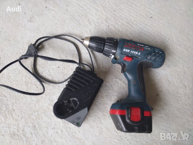 Винтоверт BOSCH GSR12-VE2 Професионалната синя серия BOSCH Боди, зарядно батерия. Made in Switzerwan, снимка 7 - Винтоверти - 41424267