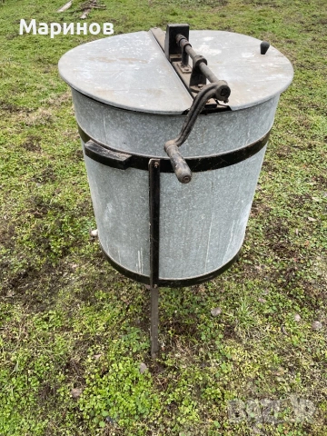 🍯Поцинкована центрофуга за мед 4 рамкова , снимка 2 - За пчели - 53273359