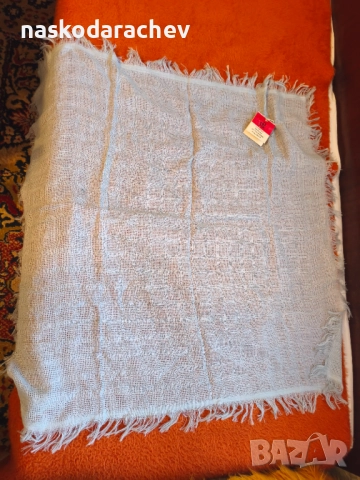 Дамски шал - забрадка старото качество по БДС, снимка 10 - Шалове - 51691838