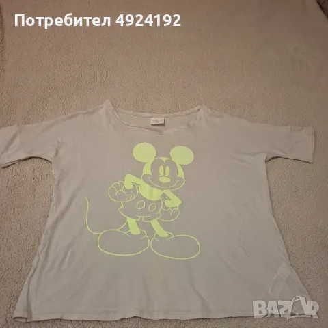 DISNEY Тениска с щампа, снимка 4 - Тениски - 56107764