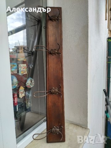 Дървена закачалка, снимка 5 - Закачалки - 43450778
