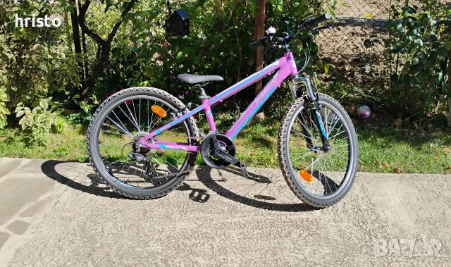 CROSS speedster 24" за момиче, снимка 2 - Велосипеди - 56345259