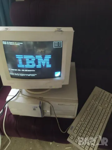 Ретро компютър IBM Рentium266 MHz с VGA монитор, снимка 4 - Работни компютри - 47683740