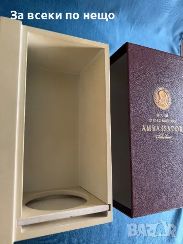 Кутия от Ром Дипломатико Амбасадор , Diplomatico Ambassador, снимка 11 - Антикварни и старинни предмети - 48879202