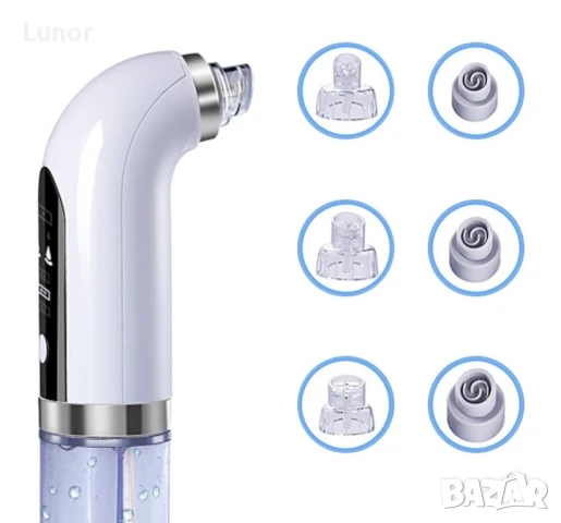 Вакуумен уред за почистване на пори, снимка 4 - Козметика за лице - 51321489