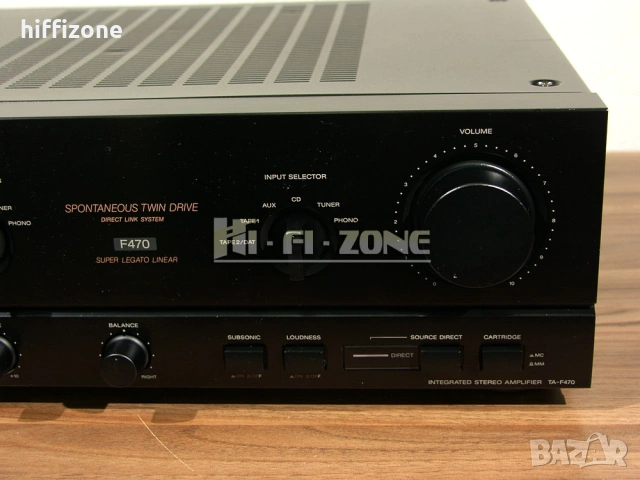 Усилвател   Sony ta-f470 /1 , снимка 5 - Ресийвъри, усилватели, смесителни пултове - 53681589