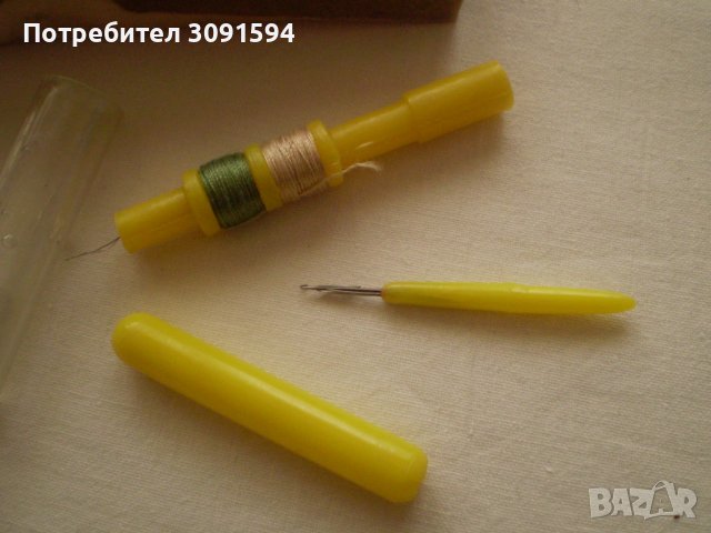 Винтидж игла за улавяне на бримки от твърда пластмаса, снимка 2 - Други - 40089833