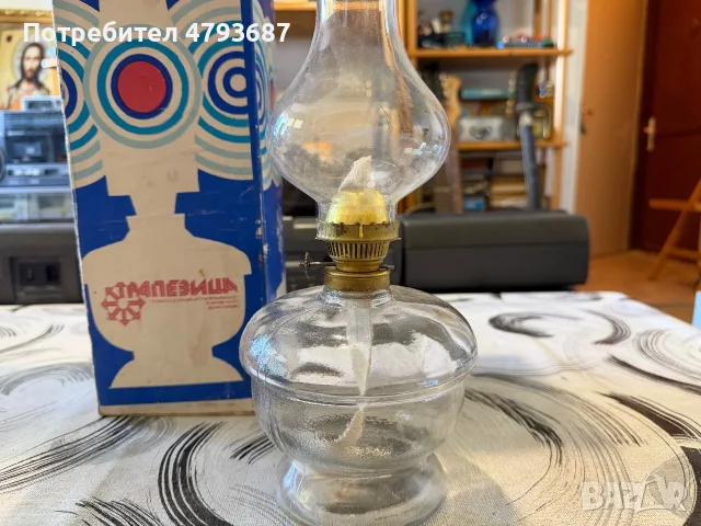 Ретро газена лампа, снимка 3 - Антикварни и старинни предмети - 55961290