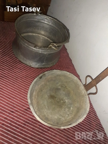 Меден, бакърен тиган и котле., снимка 5 - Други стоки за дома - 52905774