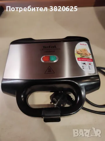 Сандвич тостер тефал , снимка 3 - Тостери - 49913307