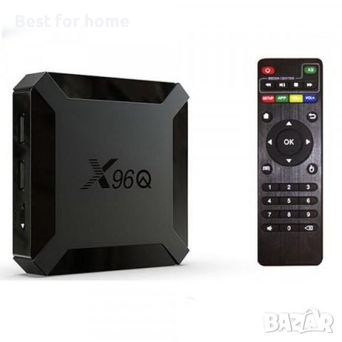 ТВ бокс- Мултимедия плеър X96Q Allwinner H313, Smart TV BOX, Android 10, 4K, WiFi , снимка 4 - Плейъри, домашно кино, прожектори - 41591509