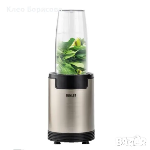 Нутри блендер Muhler, 600W, 6 ножа, 2 чаши,, снимка 2 - Други - 49360858