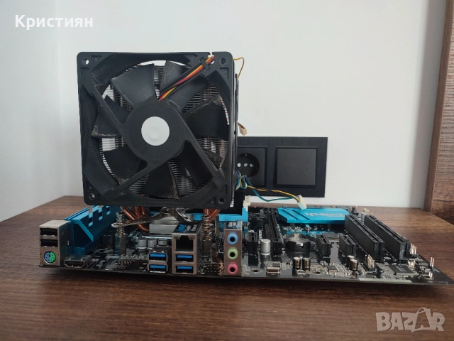 Комплект дънна платка Z97, i5 4690k, 16gb RAM и охлаждане coolermaster, снимка 3 - Дънни платки - 53579615