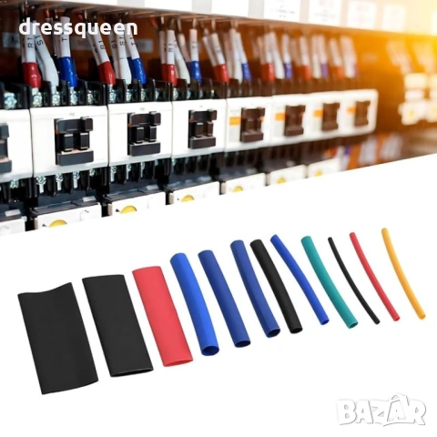 4635 "Комплект термосвиваем шлаух за кабели – 560 броя в органайзер (12 размера)", снимка 5 - Други инструменти - 53653597