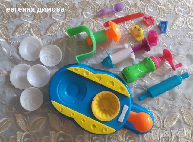 Комплект за игра с пластелин , снимка 5 - Игри и пъзели - 41662562