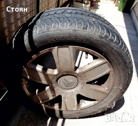 Комплект оригинални джанти за ситроен С4 + гуми подарък, снимка 4 - Гуми и джанти - 33631741
