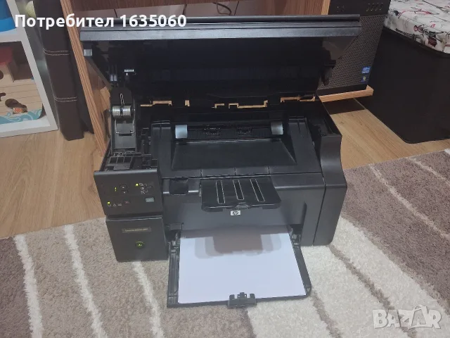 Принтер 3в1 HP laserjet M1132MFP, снимка 5 - Принтери, копири, скенери - 56196914