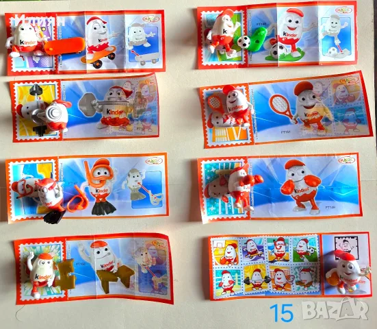 Пълни серии от Kinder Surprise, снимка 16 - Колекции - 56242269