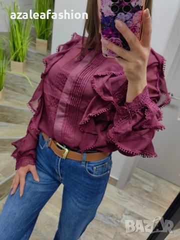 Дамска риза, снимка 4 - Ризи - 52686387