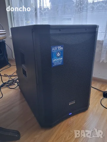 Активен Sub Presonus air 15s, снимка 2 - Тонколони - 56227782